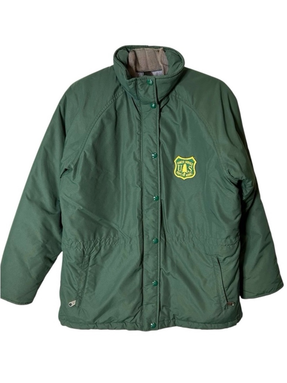 Vintage The North Face‎ US Forest Service Jacket USA Made Insulated Coat M